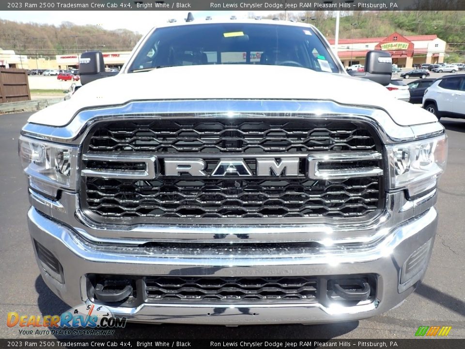 2023 Ram 2500 Tradesman Crew Cab 4x4 Bright White / Black Photo #9