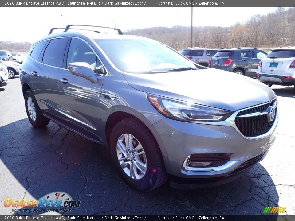 2020 Buick Enclave Essence AWD Satin Steel Metallic / Dark Galvinized/Ebony Photo #9