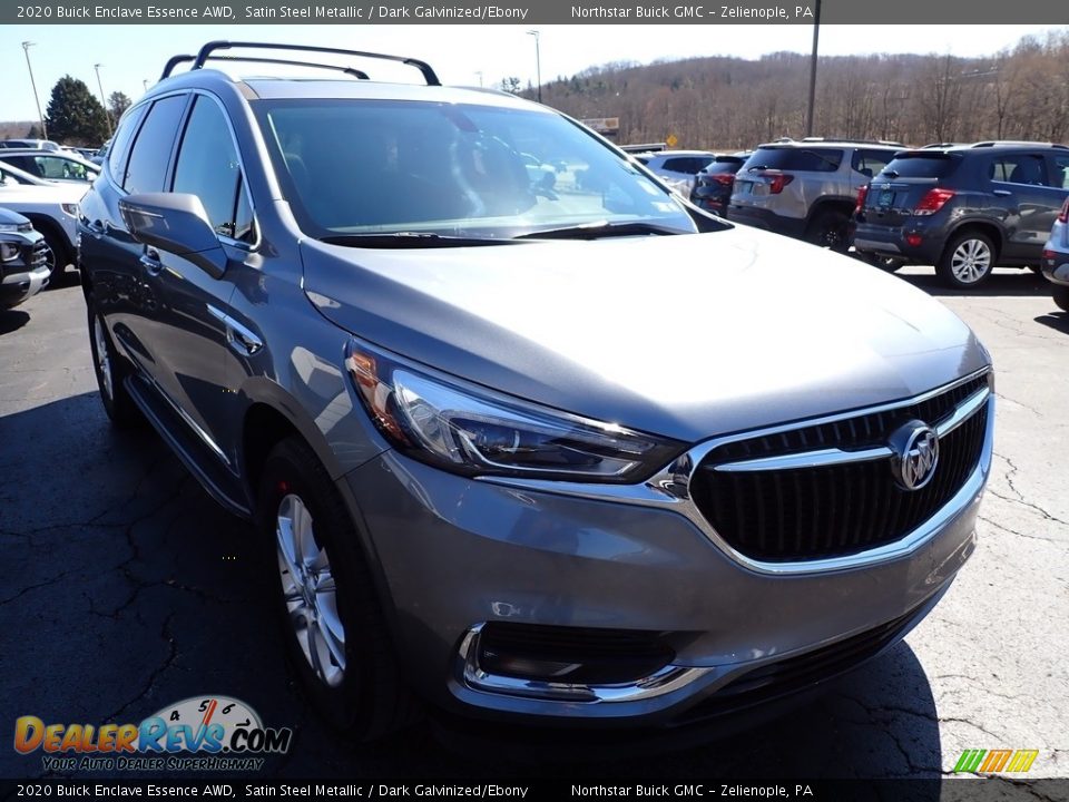 2020 Buick Enclave Essence AWD Satin Steel Metallic / Dark Galvinized/Ebony Photo #10