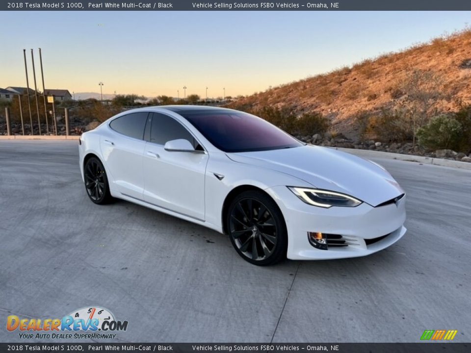 Front 3/4 View of 2018 Tesla Model S 100D Photo #1