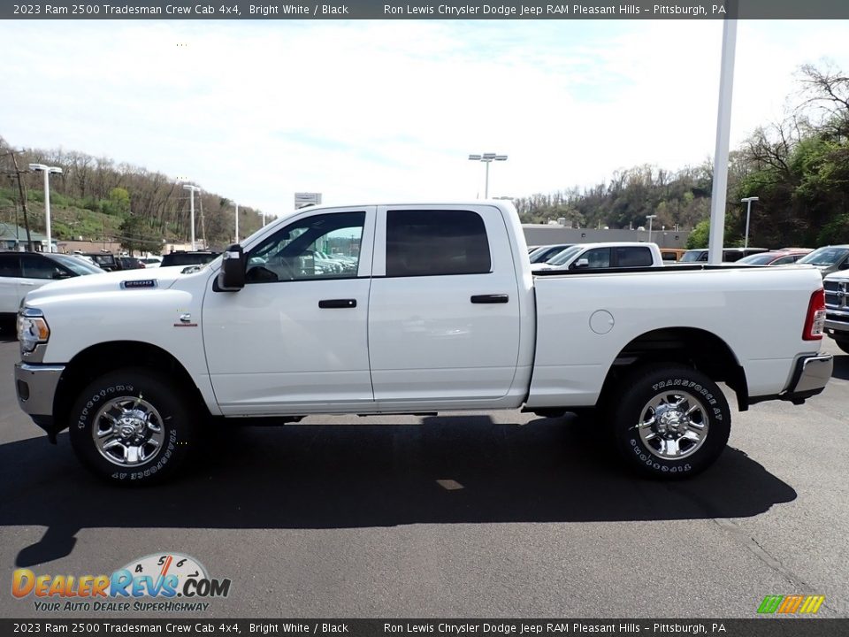 2023 Ram 2500 Tradesman Crew Cab 4x4 Bright White / Black Photo #2