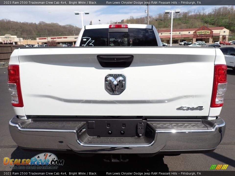 2023 Ram 2500 Tradesman Crew Cab 4x4 Bright White / Black Photo #4