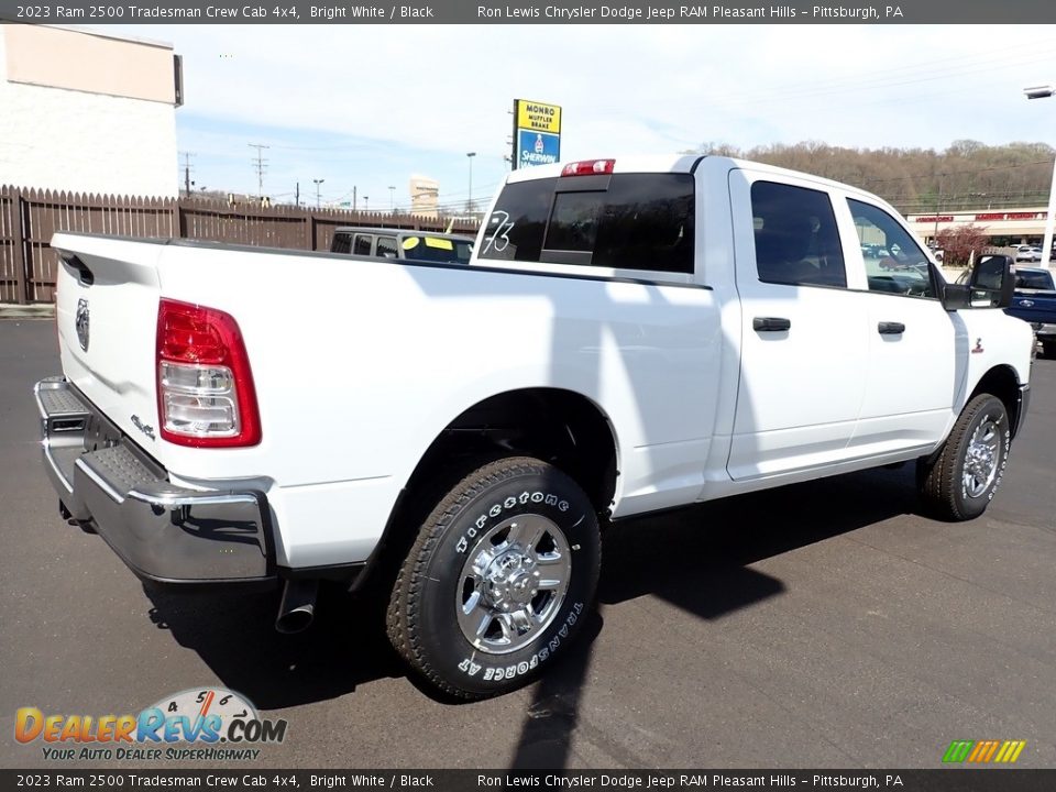 2023 Ram 2500 Tradesman Crew Cab 4x4 Bright White / Black Photo #6