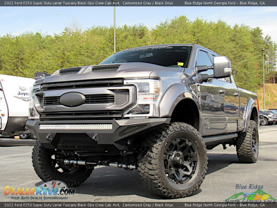 2022 Ford F250 Super Duty Lariat Tuscany Black Ops Crew Cab 4x4 Carbonized Gray / Black Onyx Photo #1