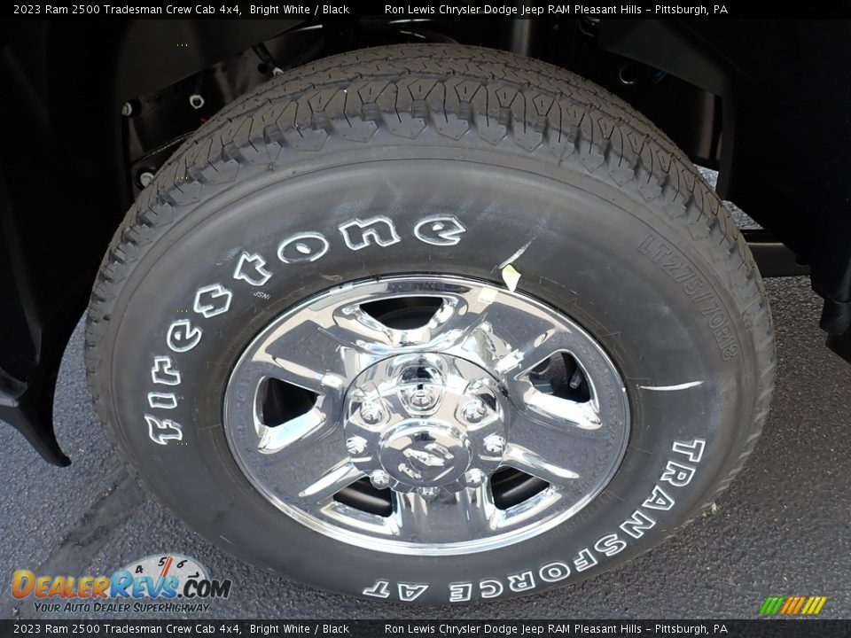 2023 Ram 2500 Tradesman Crew Cab 4x4 Bright White / Black Photo #10