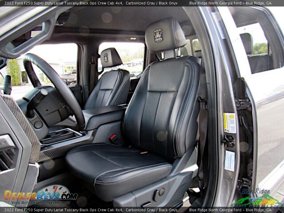 2022 Ford F250 Super Duty Lariat Tuscany Black Ops Crew Cab 4x4 Carbonized Gray / Black Onyx Photo #13