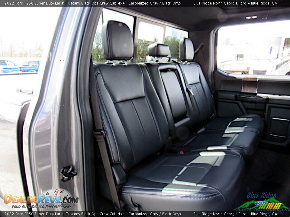 2022 Ford F250 Super Duty Lariat Tuscany Black Ops Crew Cab 4x4 Carbonized Gray / Black Onyx Photo #15