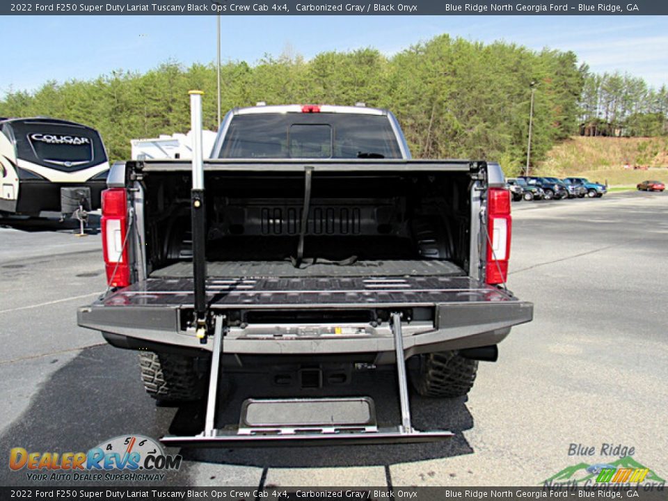 2022 Ford F250 Super Duty Lariat Tuscany Black Ops Crew Cab 4x4 Carbonized Gray / Black Onyx Photo #16