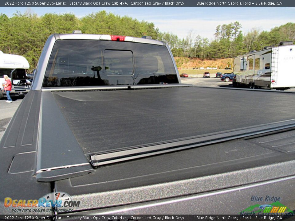 2022 Ford F250 Super Duty Lariat Tuscany Black Ops Crew Cab 4x4 Carbonized Gray / Black Onyx Photo #17