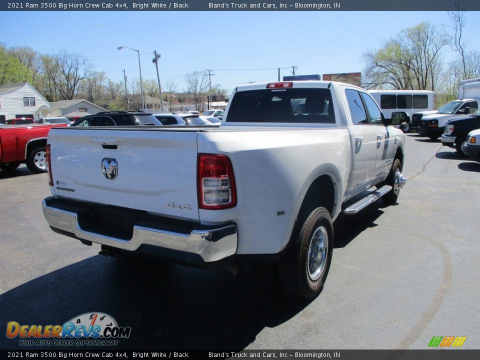 2021 Ram 3500 Big Horn Crew Cab 4x4 Bright White / Black Photo #4