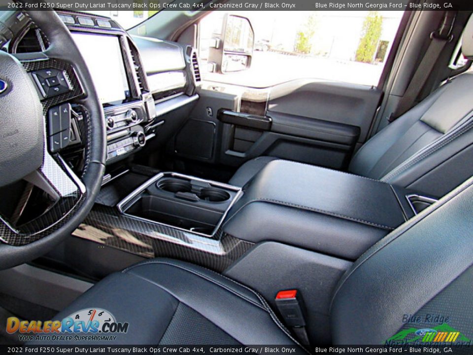 2022 Ford F250 Super Duty Lariat Tuscany Black Ops Crew Cab 4x4 Carbonized Gray / Black Onyx Photo #30