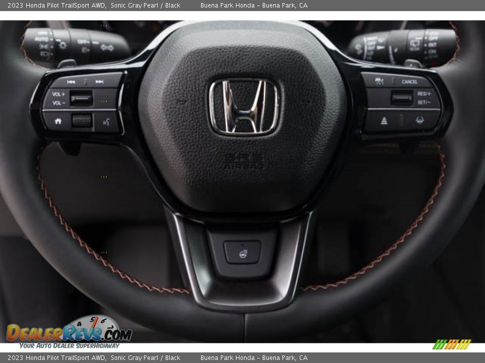 2023 Honda Pilot TrailSport AWD Sonic Gray Pearl / Black Photo #19