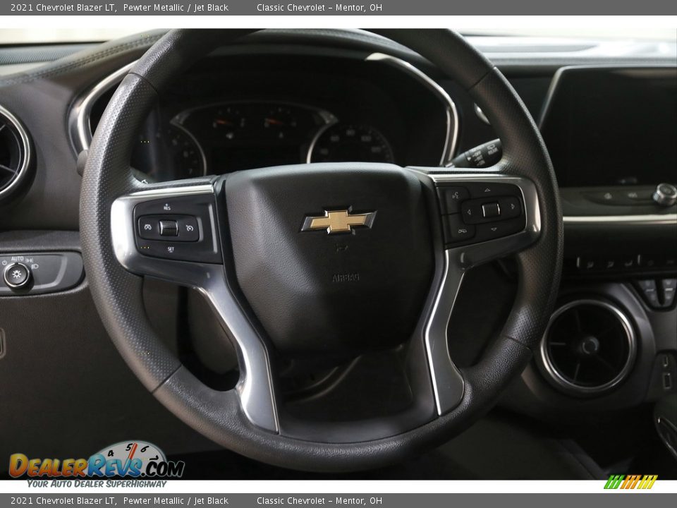 2021 Chevrolet Blazer LT Pewter Metallic / Jet Black Photo #7