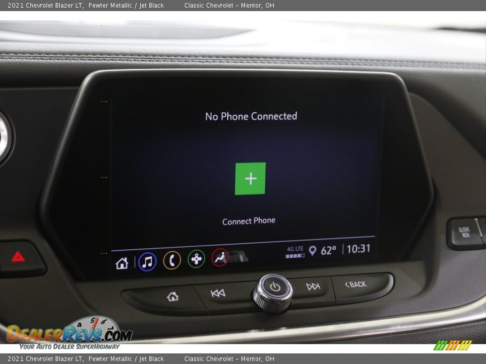 2021 Chevrolet Blazer LT Pewter Metallic / Jet Black Photo #11