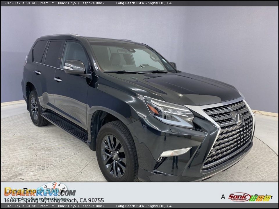 2022 Lexus GX 460 Premium Black Onyx / Bespoke Black Photo #1