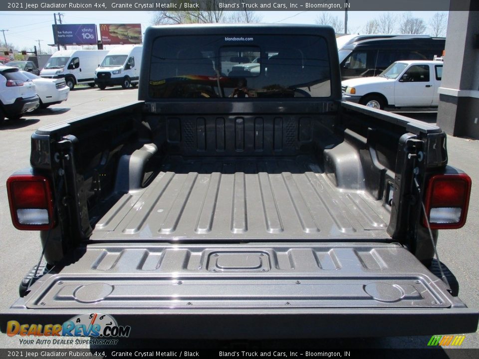 2021 Jeep Gladiator Rubicon 4x4 Granite Crystal Metallic / Black Photo #24