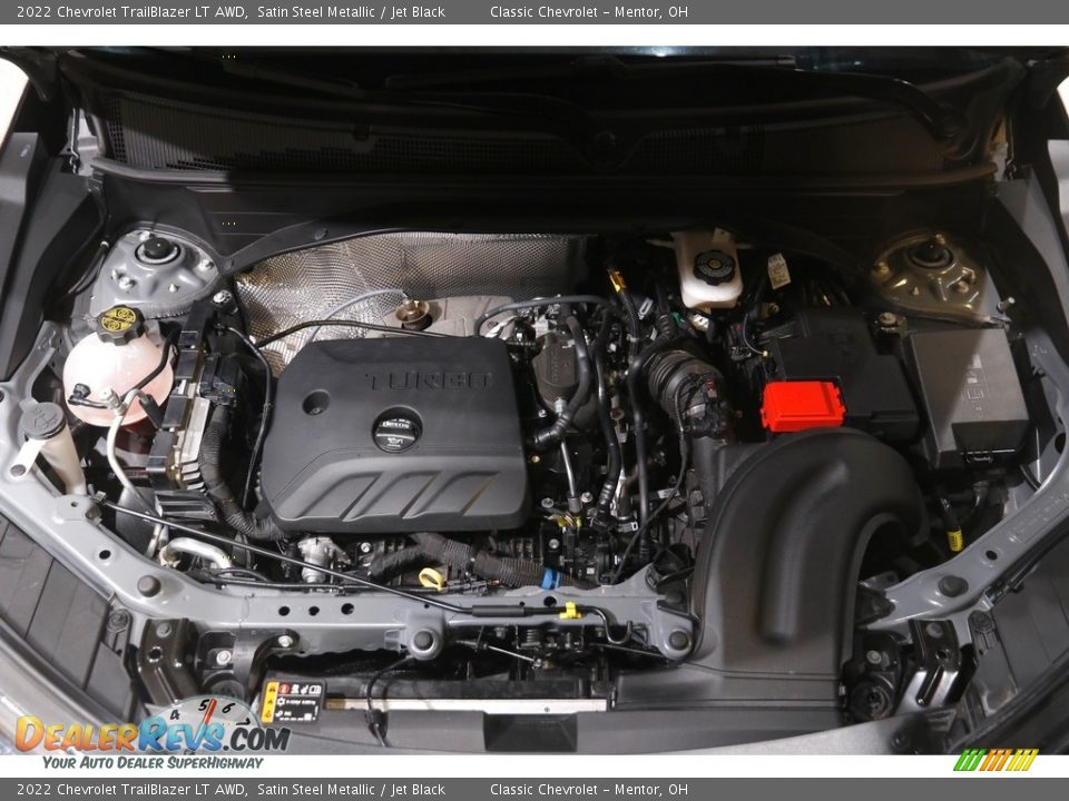 2022 Chevrolet TrailBlazer LT AWD Satin Steel Metallic / Jet Black Photo #21
