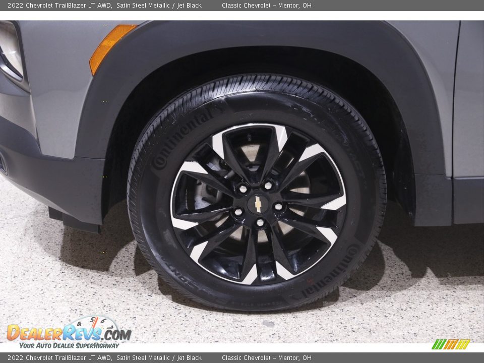 2022 Chevrolet TrailBlazer LT AWD Satin Steel Metallic / Jet Black Photo #22
