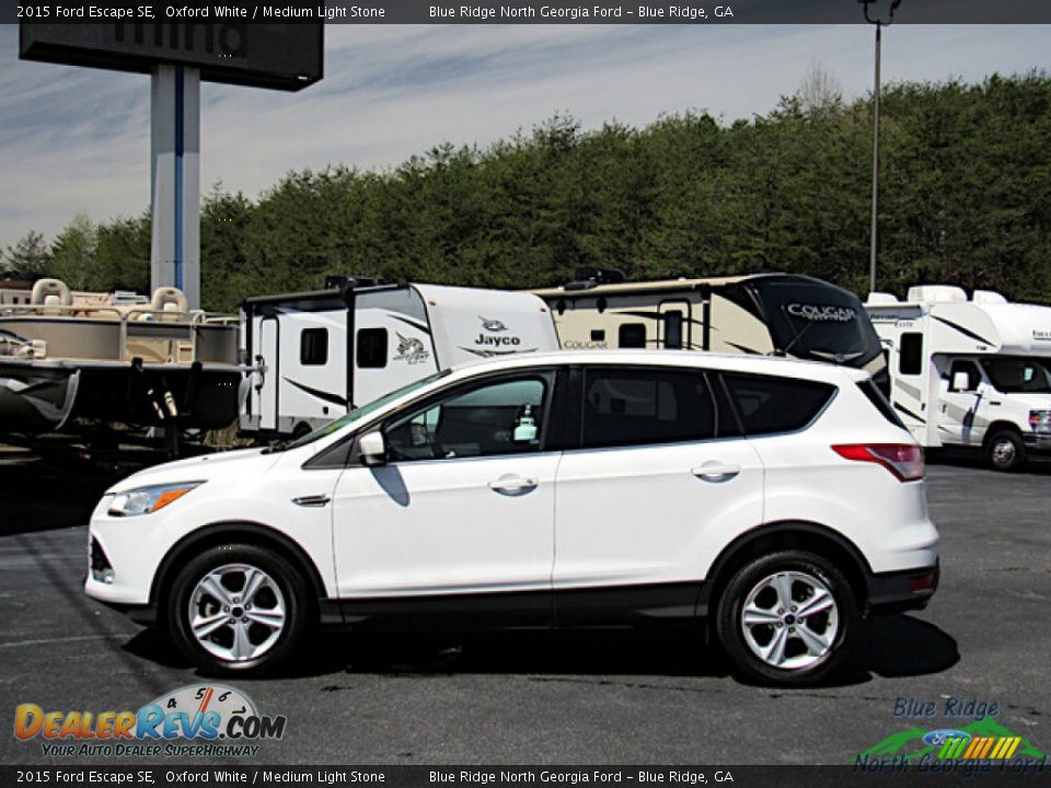 2015 Ford Escape SE Oxford White / Medium Light Stone Photo #2