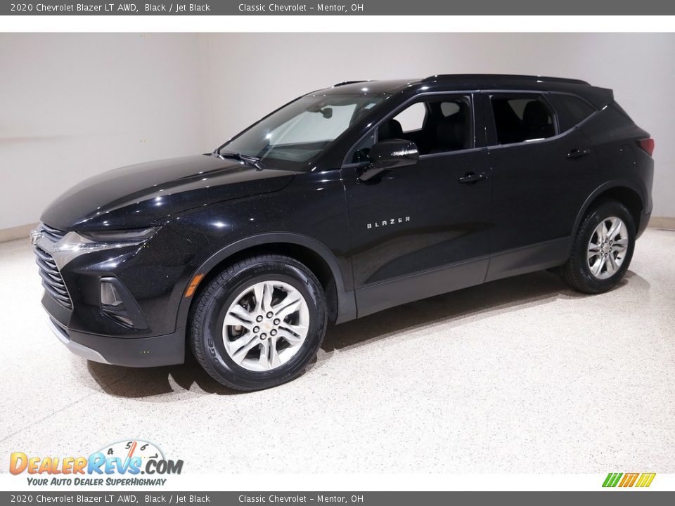 2020 Chevrolet Blazer LT AWD Black / Jet Black Photo #3