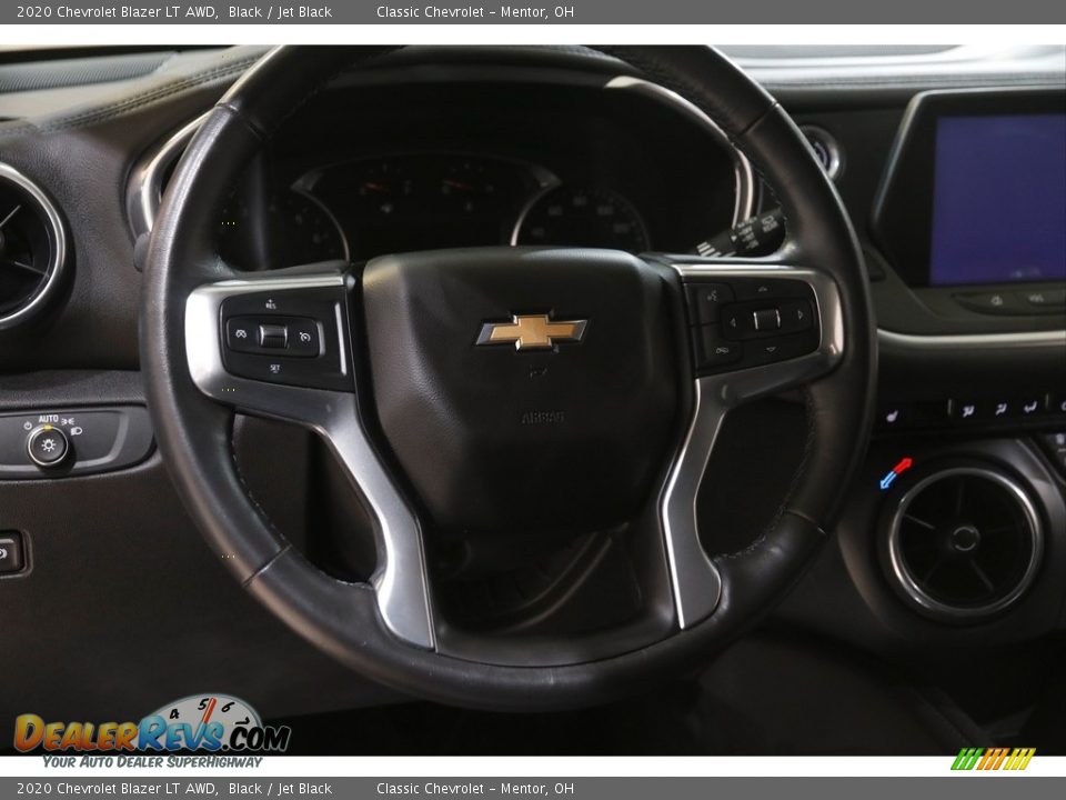 2020 Chevrolet Blazer LT AWD Black / Jet Black Photo #7