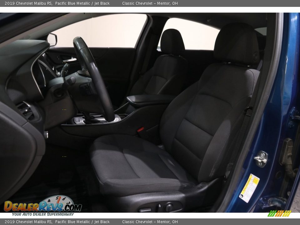 2019 Chevrolet Malibu RS Pacific Blue Metallic / Jet Black Photo #5