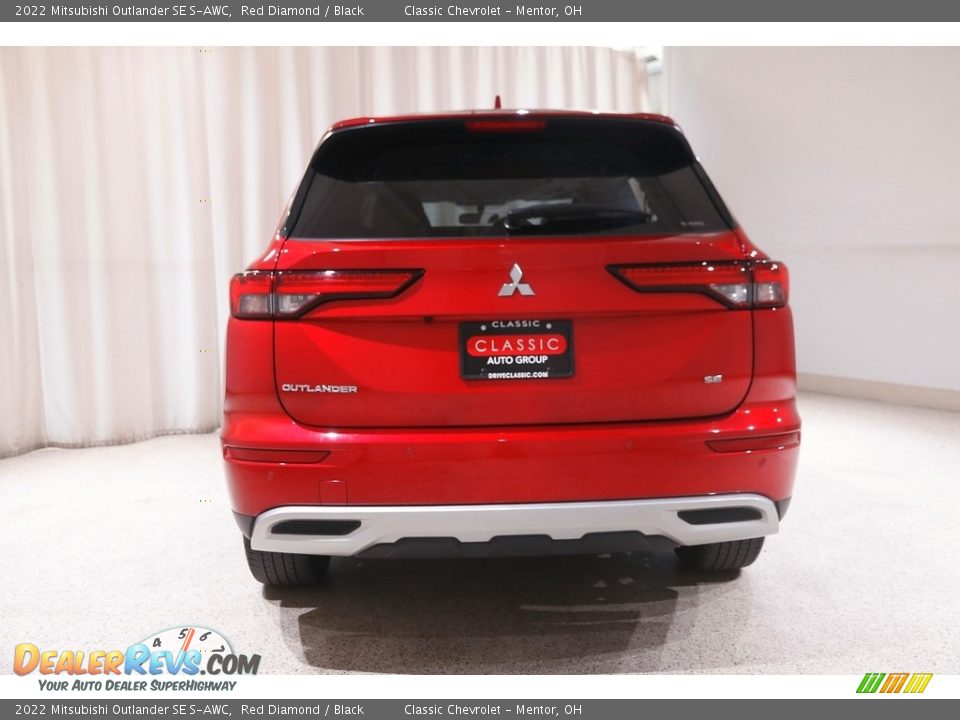 2022 Mitsubishi Outlander SE S-AWC Red Diamond / Black Photo #20