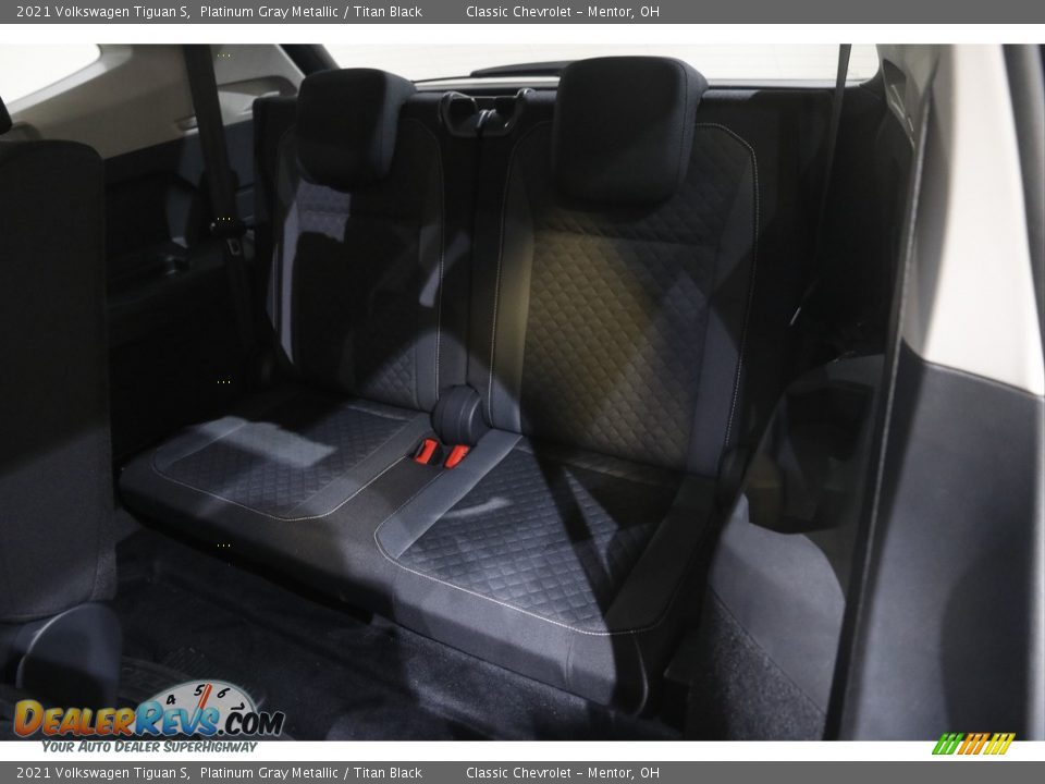 2021 Volkswagen Tiguan S Platinum Gray Metallic / Titan Black Photo #17