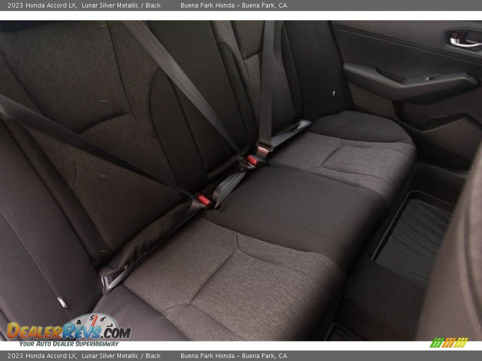 Rear Seat of 2023 Honda Accord LX Photo #30