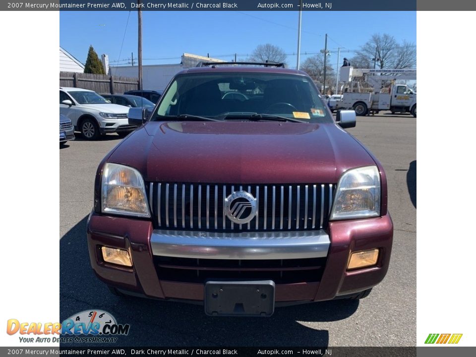 2007 Mercury Mountaineer Premier AWD Dark Cherry Metallic / Charcoal Black Photo #8