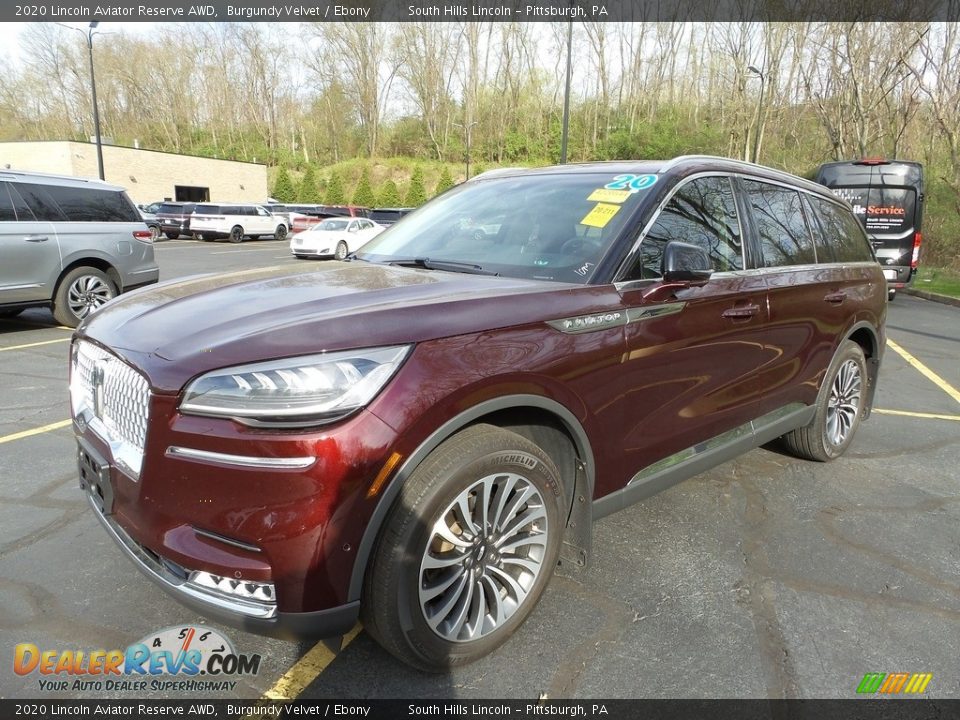 2020 Lincoln Aviator Reserve AWD Burgundy Velvet / Ebony Photo #1