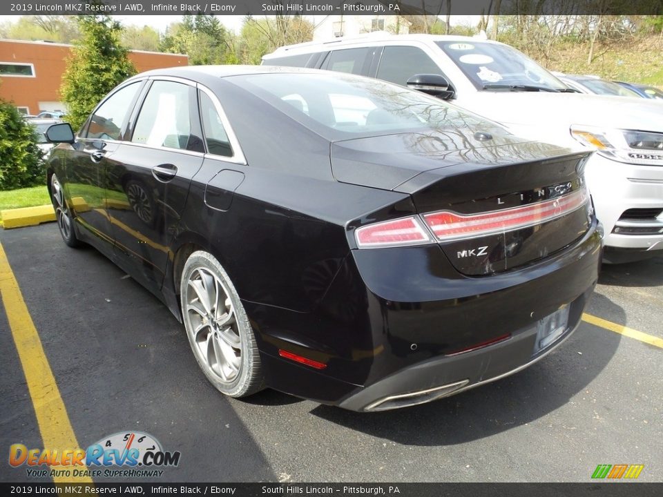 2019 Lincoln MKZ Reserve I AWD Infinite Black / Ebony Photo #2