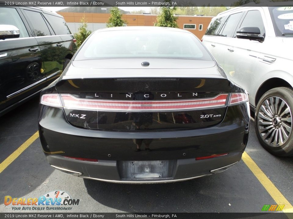 2019 Lincoln MKZ Reserve I AWD Infinite Black / Ebony Photo #3