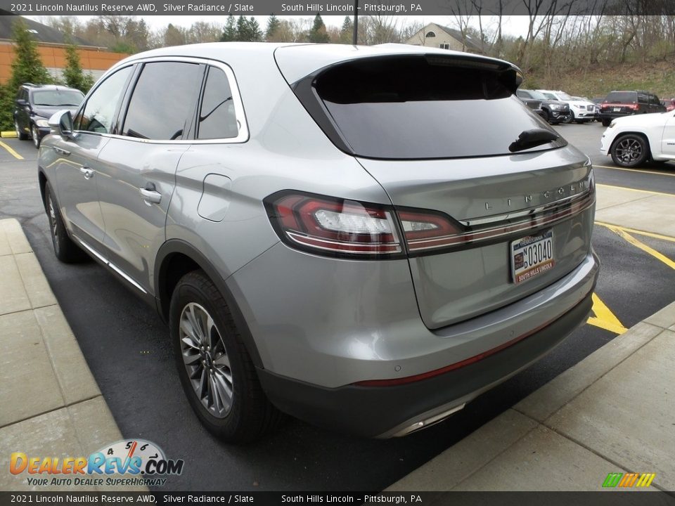 2021 Lincoln Nautilus Reserve AWD Silver Radiance / Slate Photo #2