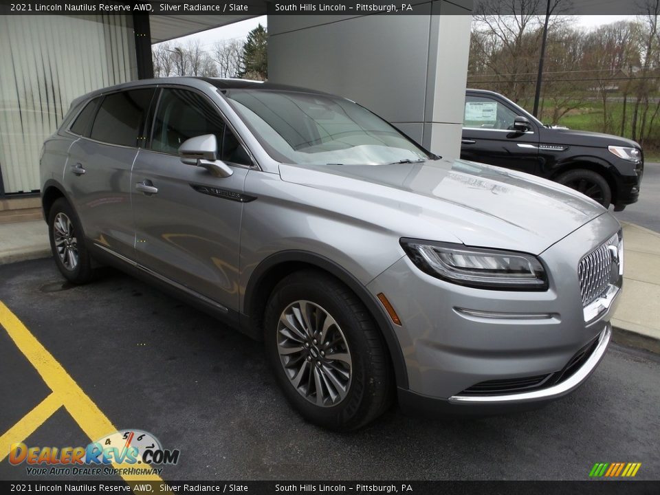 Silver Radiance 2021 Lincoln Nautilus Reserve AWD Photo #4