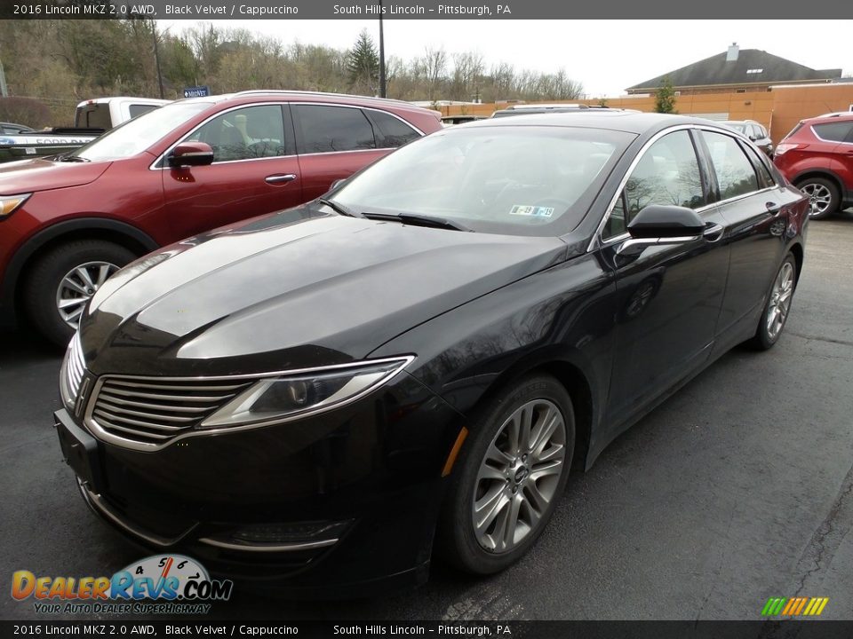 2016 Lincoln MKZ 2.0 AWD Black Velvet / Cappuccino Photo #1