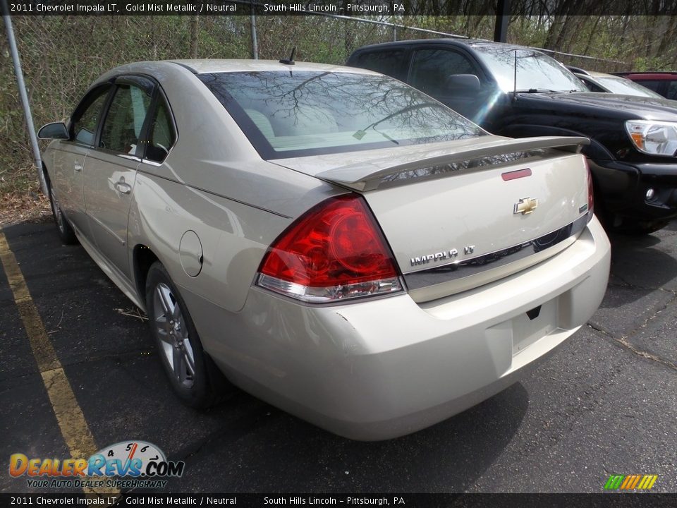 2011 Chevrolet Impala LT Gold Mist Metallic / Neutral Photo #2