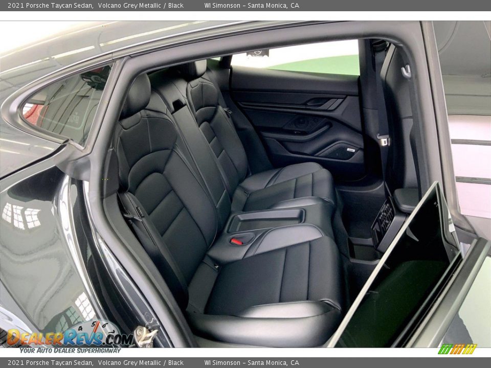 Rear Seat of 2021 Porsche Taycan Sedan Photo #18