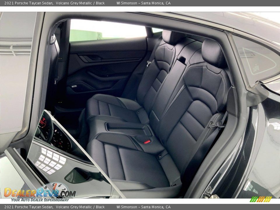 Rear Seat of 2021 Porsche Taycan Sedan Photo #19