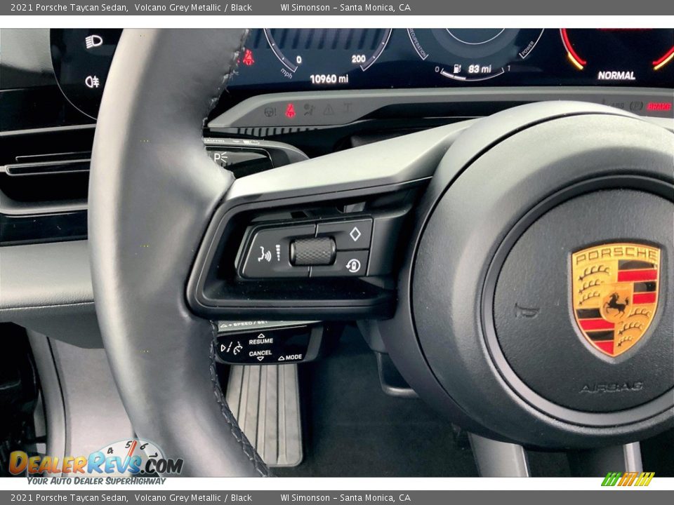 2021 Porsche Taycan Sedan Steering Wheel Photo #20