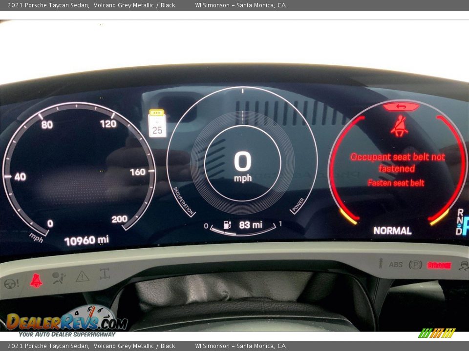 2021 Porsche Taycan Sedan Gauges Photo #22