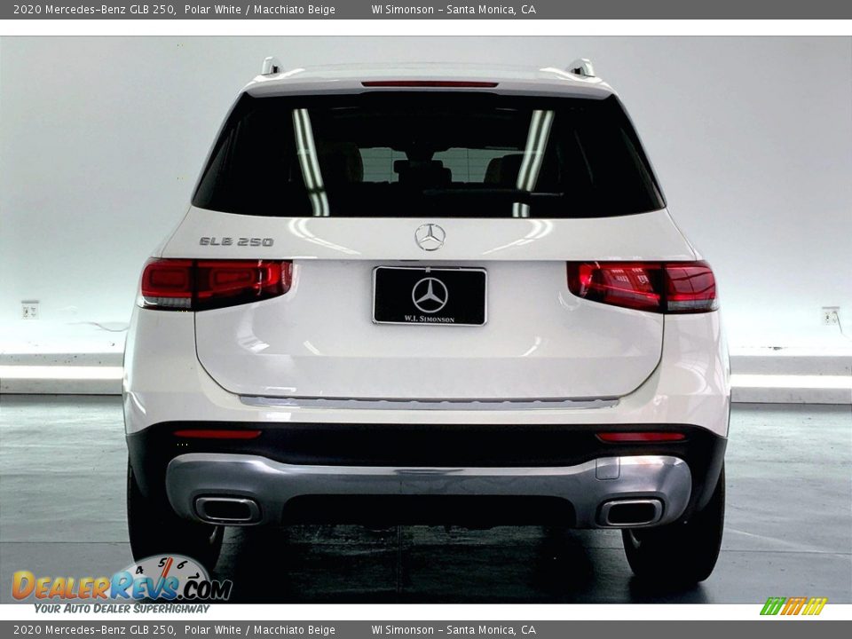 2020 Mercedes-Benz GLB 250 Polar White / Macchiato Beige Photo #3