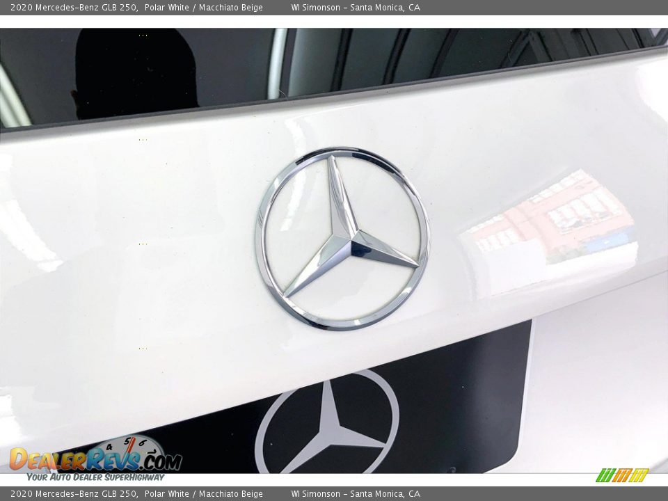 2020 Mercedes-Benz GLB 250 Polar White / Macchiato Beige Photo #7