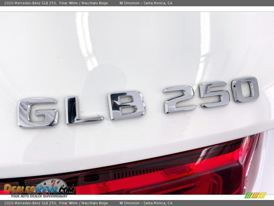 2020 Mercedes-Benz GLB 250 Polar White / Macchiato Beige Photo #31