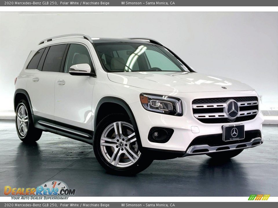 2020 Mercedes-Benz GLB 250 Polar White / Macchiato Beige Photo #34