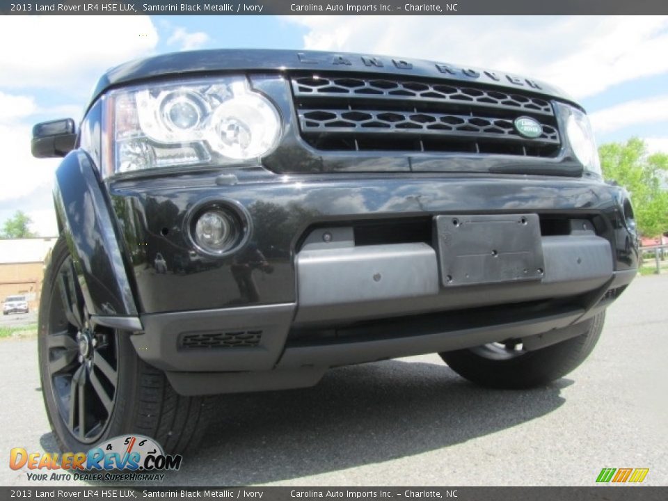 2013 Land Rover LR4 HSE LUX Santorini Black Metallic / Ivory Photo #2