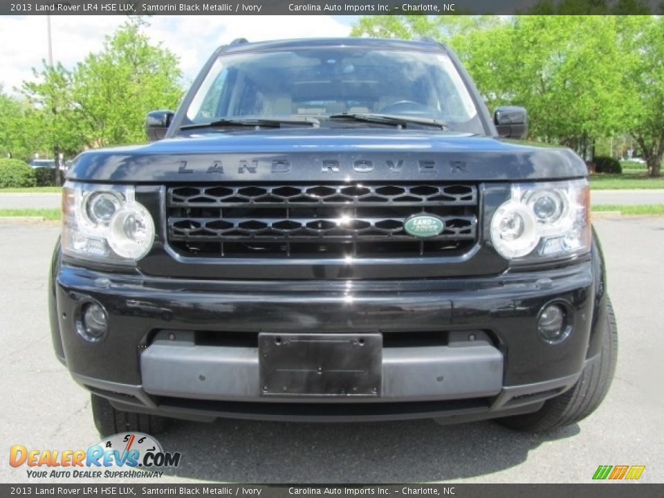 2013 Land Rover LR4 HSE LUX Santorini Black Metallic / Ivory Photo #4