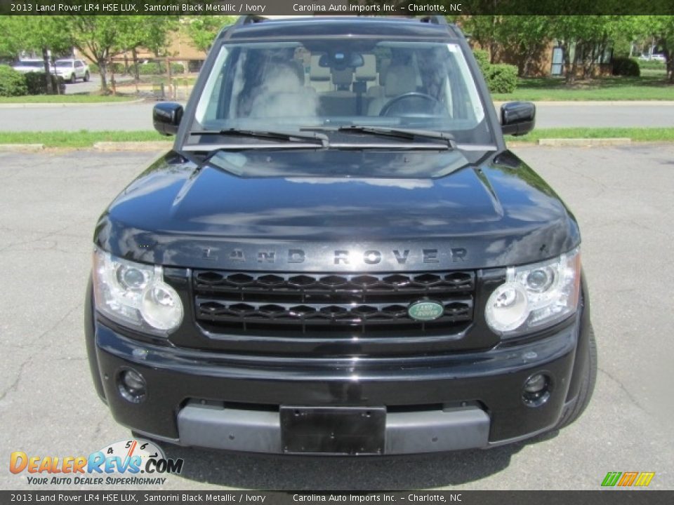 2013 Land Rover LR4 HSE LUX Santorini Black Metallic / Ivory Photo #5