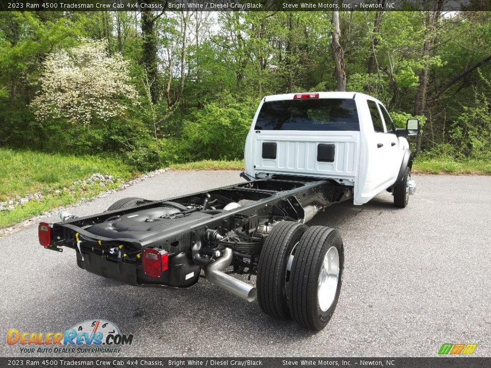 2023 Ram 4500 Tradesman Crew Cab 4x4 Chassis Bright White / Diesel Gray/Black Photo #6