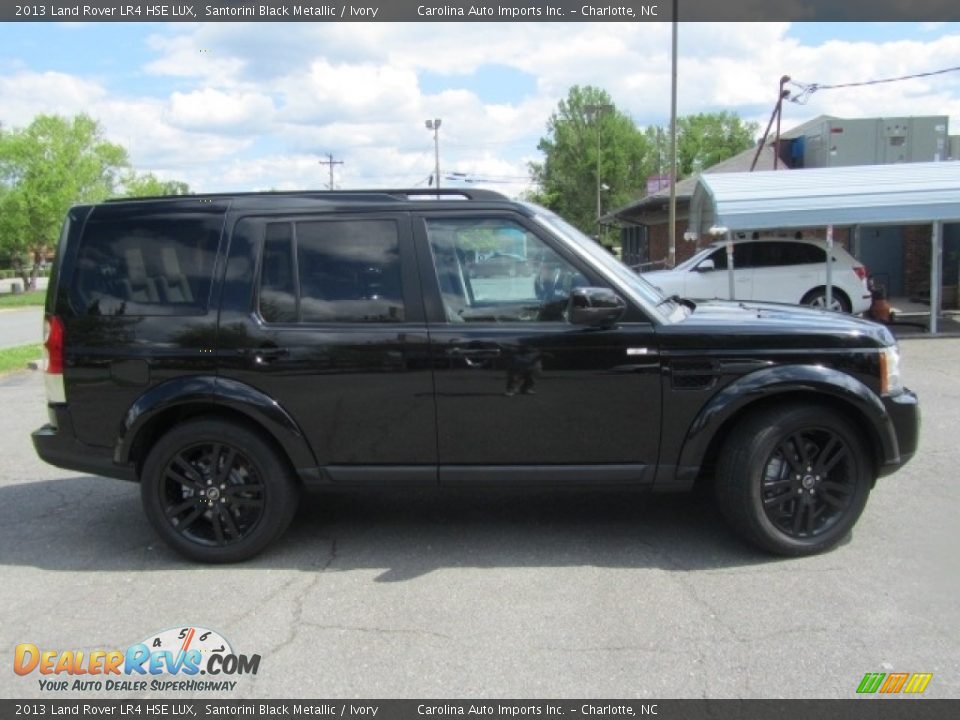 2013 Land Rover LR4 HSE LUX Santorini Black Metallic / Ivory Photo #11